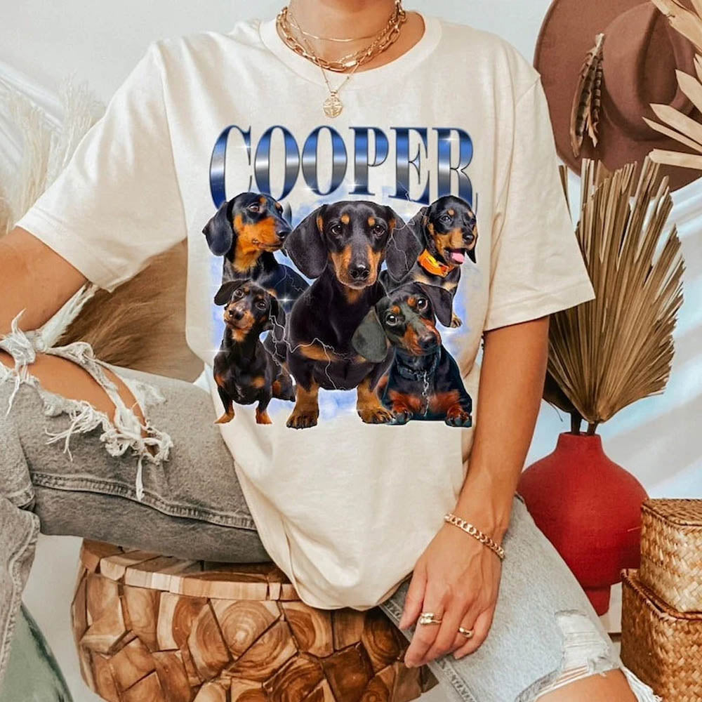 Custom Bootleg Rap Tee, Custom Dog Bootleg Shirt, Custom Dog Shirt, Personalized Dog Bootleg Shirt, Custom Dog's Version, Dog Shirt