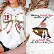 Baseball Mom Shirt, Personalized Baseball Shirt, Gift For Baseball Lover A2110 Nh00