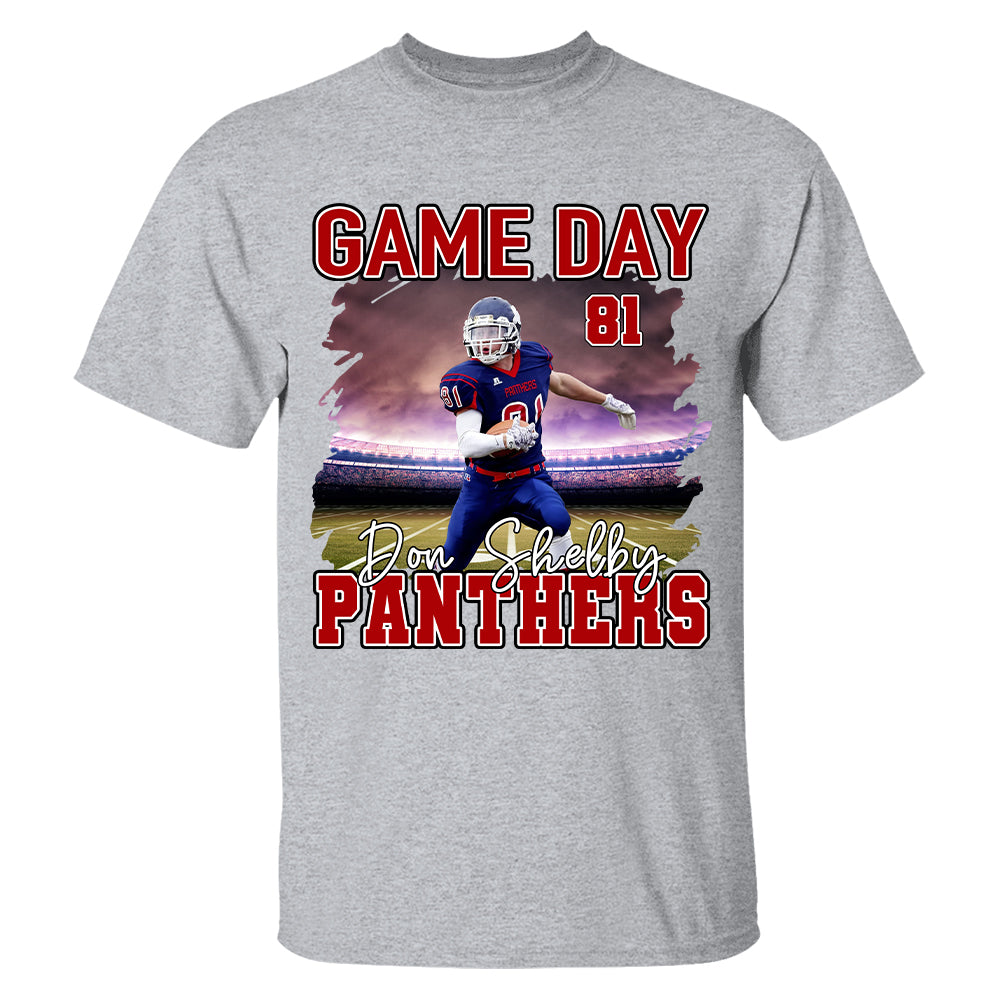 Football Game Day Personalized Shirt Custom Team Name Ph99