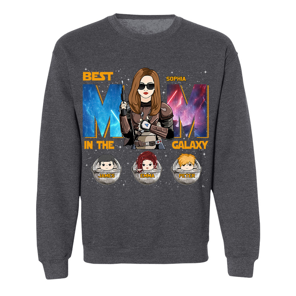 Best Mom In The Galaxy - Personalized Shirt Gift For Mom DO98