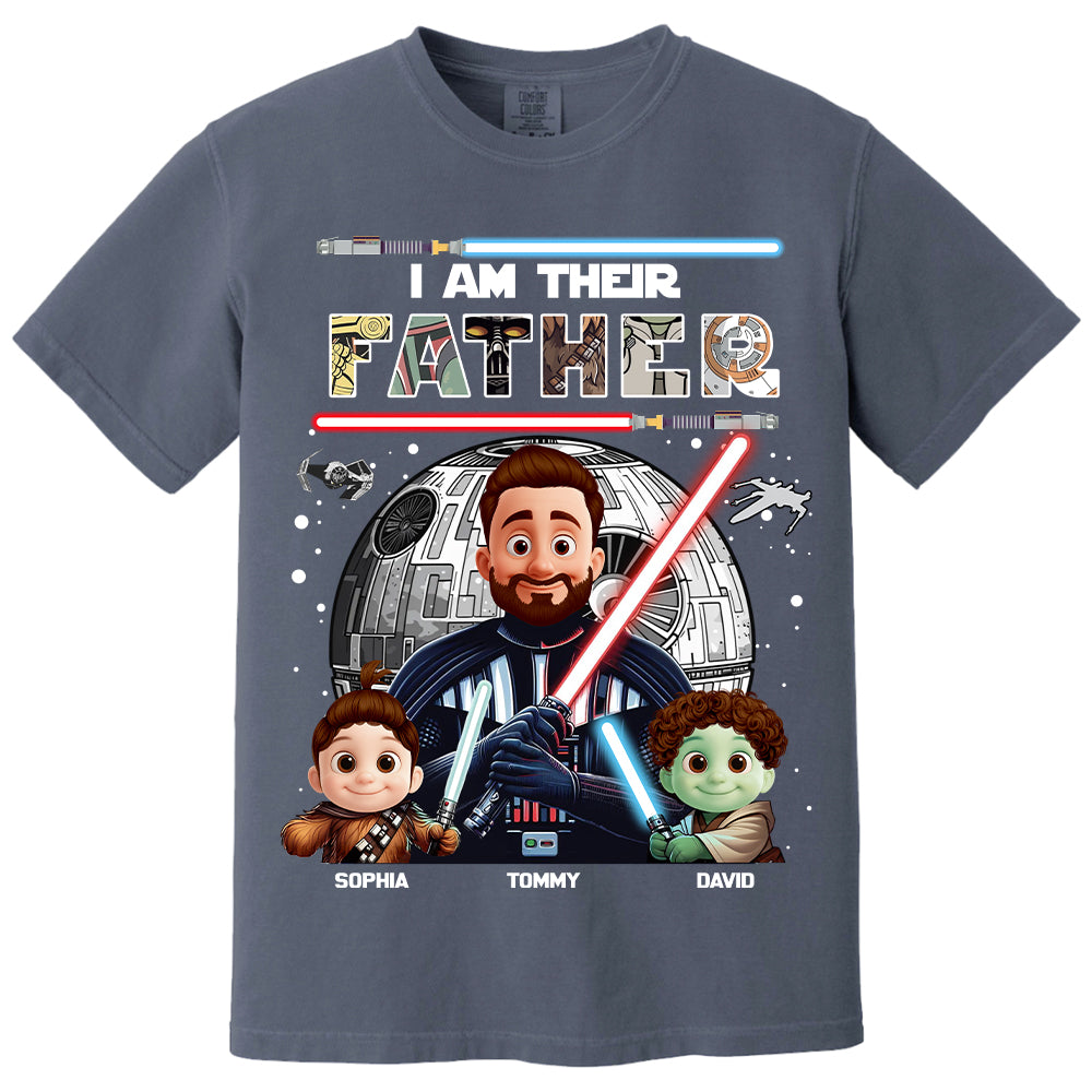 I Am Their Father, Personalized Dad Shirt, Father's Day Gift For Dad T1807 Nh00