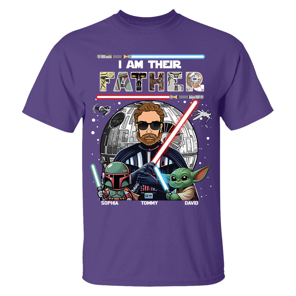 I Am Their Father, Personalized Dad Shirt, Father's Day Gift For Dad Vr2 T1807 Nh00