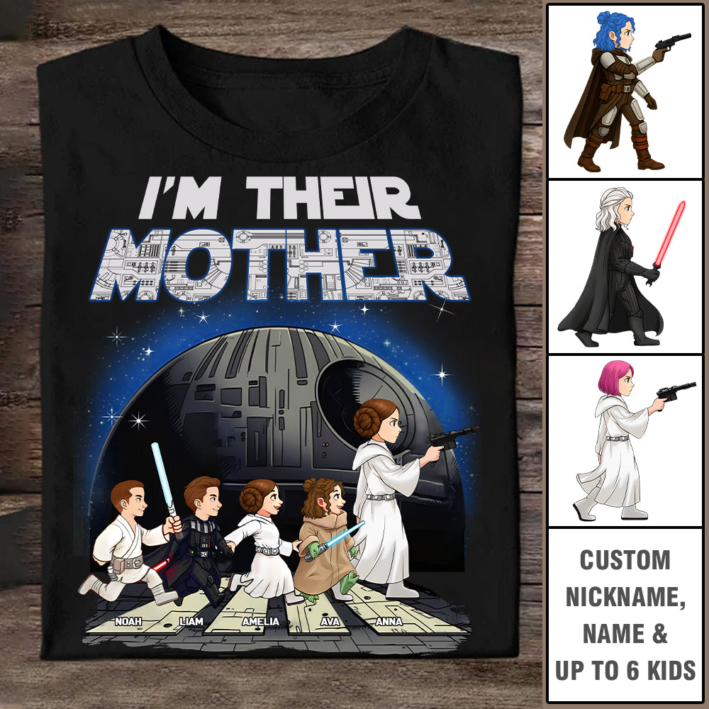 I Am Their Mother - Personalized Shirt Gift For Mom