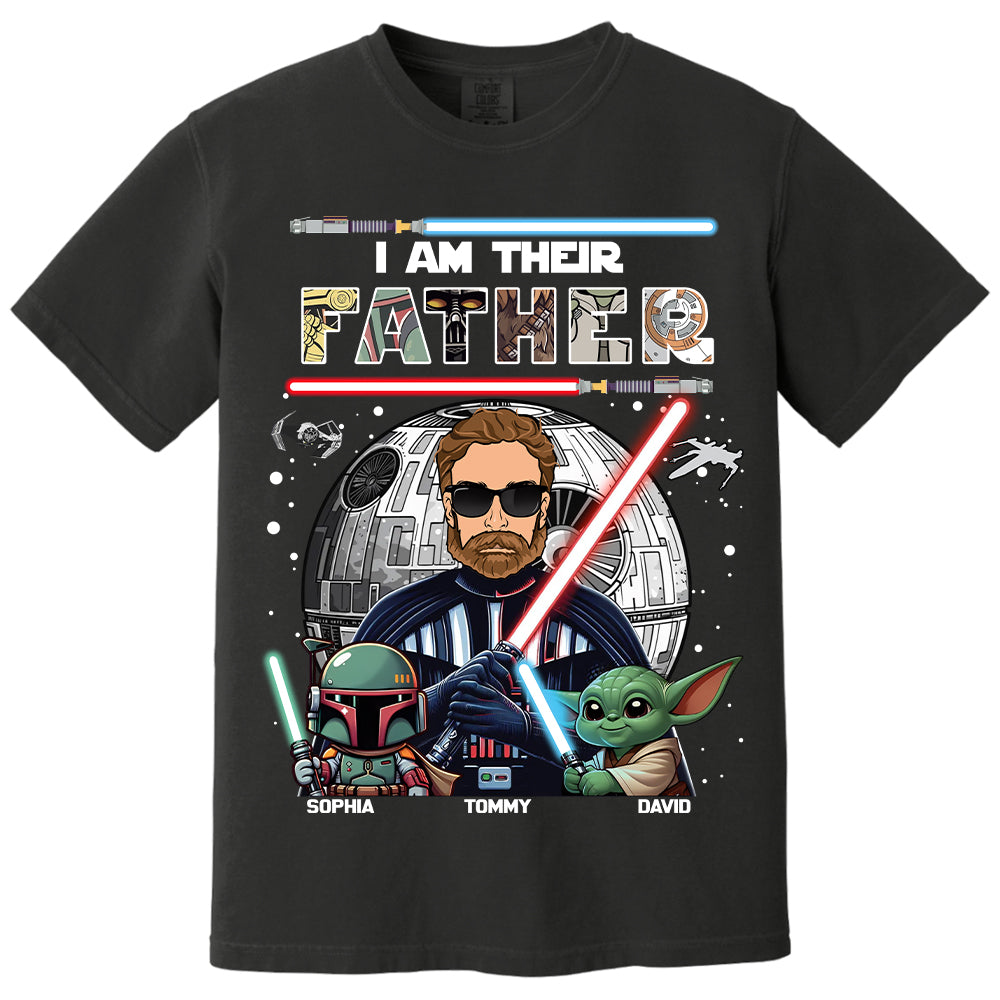 I Am Their Father, Personalized Dad Shirt, Father's Day Gift For Dad Vr2 T1807 Nh00