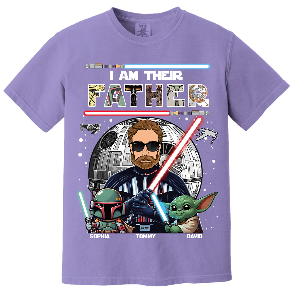 I Am Their Father, Personalized Dad Shirt, Father's Day Gift For Dad Vr2 T1807 Nh00