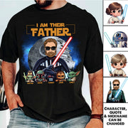 I Am Their Father - Custom Father's Day Shirt with Kids’ Name Vr1 Nh00