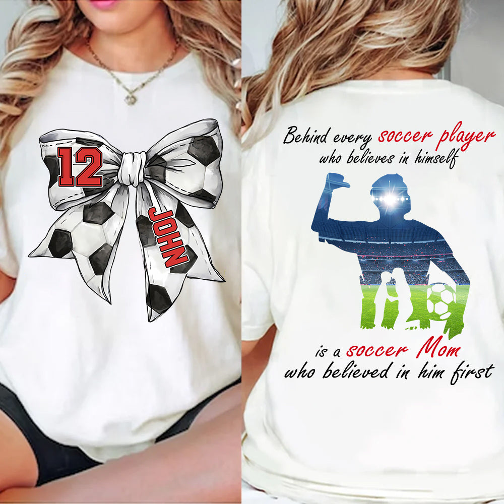 Soccer Mom Shirt, Personalized Soccer Shirt, Gift For Soccer Lover A2110 Do99