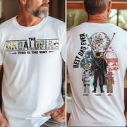 Best Dad Ever - The Dadalorian Personalized Shirt Gift For Dad - Custom Father's Day Gift 2025 vr2 Pt99