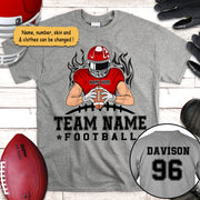Personalized Gameday Football Shirts Custom Team Name Gameday Football Shirt