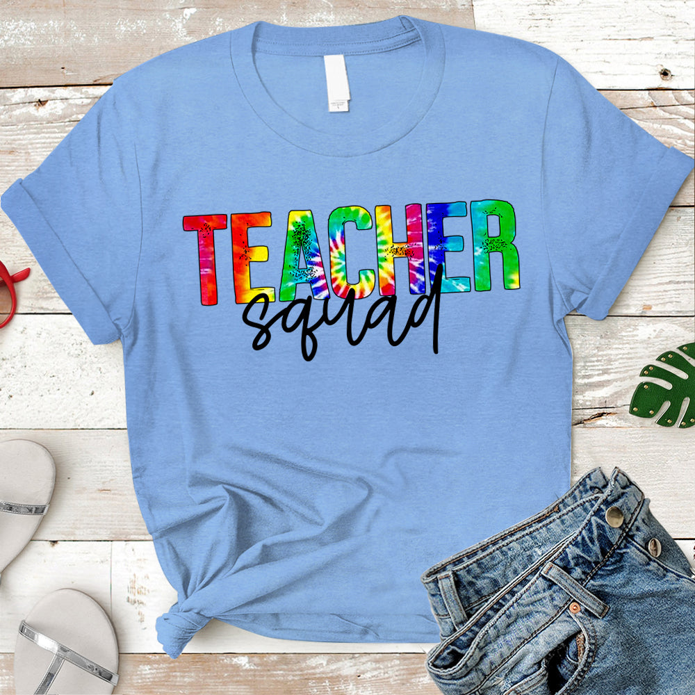 Teacher Squad Personalized Shirts For Teacher
