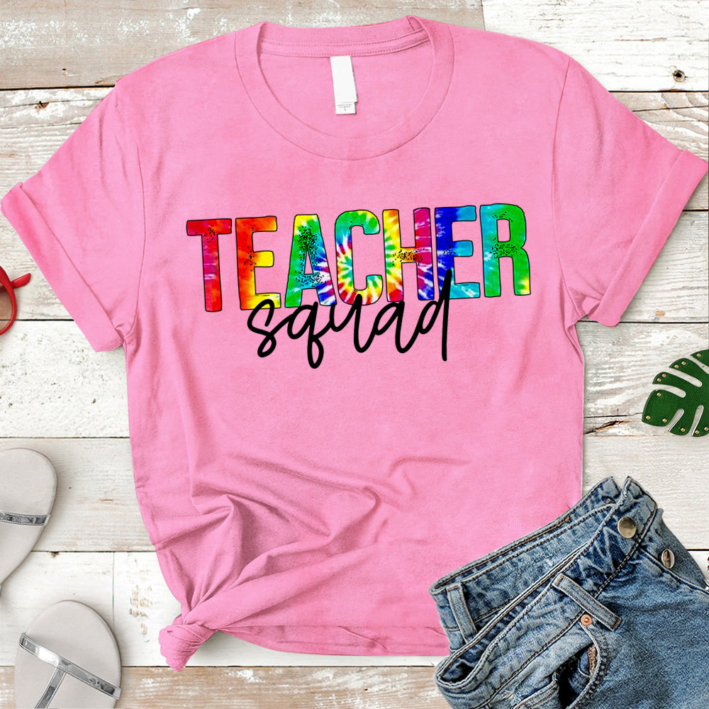 Teacher Squad Personalized Shirts For Teacher