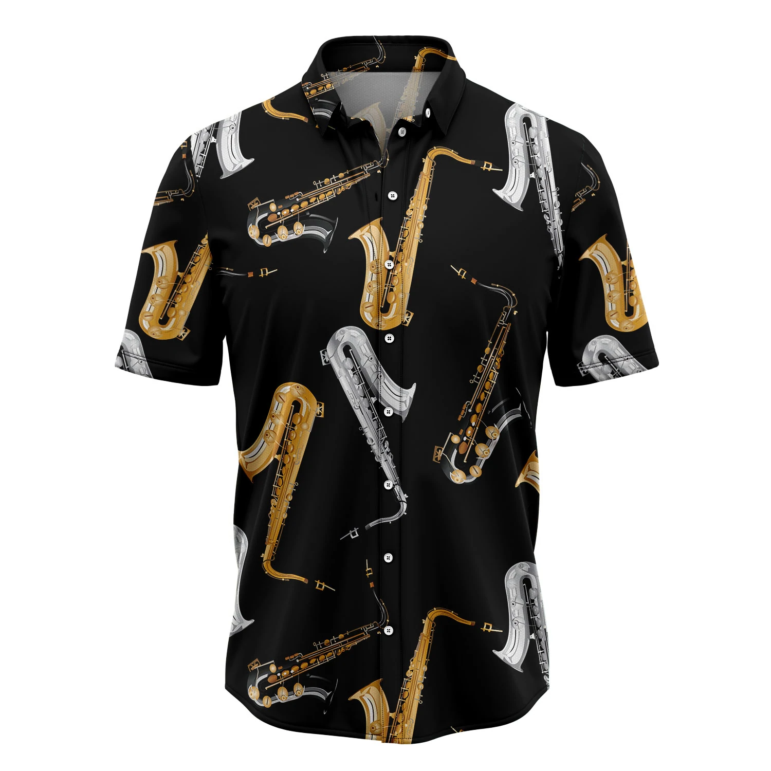 Amazing Saxophone Hawaiian Shirt, Summer Hawaiian Shirts for Men, women Aloha Beach Shirt