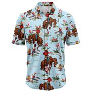 Awesome Cowboy Hawaiian Shirt, Summer Hawaiian Shirts for Men, women Aloha Beach Shirt