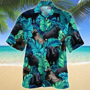 Brangus Hawaii Shirt Green Brangus Cattle Lovers Hawaiian Shirt
