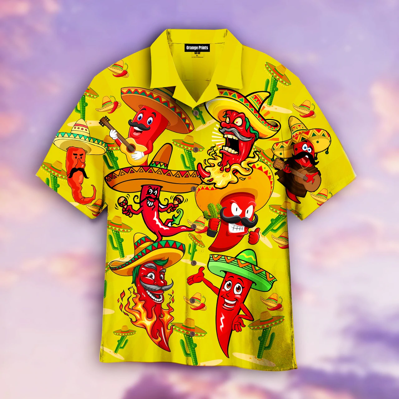 Mexican Chilli Cinco De Mayo Aloha Hawaiian Shirts For Men and Women