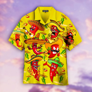 Mexican Chilli Cinco De Mayo Aloha Hawaiian Shirts For Men and Women
