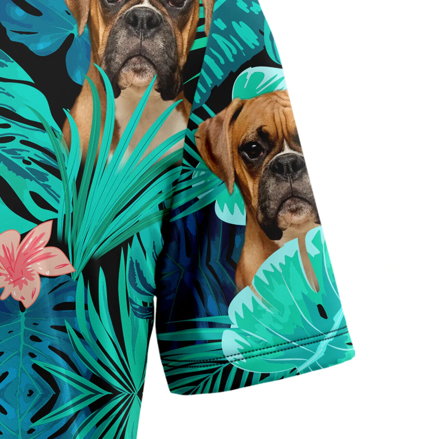 Custom Dog Face Tropical Hawaiian Shirt, Summer Hawaiian Shirts for Men, women Aloha Beach Shirt