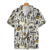 Trickery Halloween Summer Clothes Hawaiian Shirt, Button Up Aloha Shirt For Men, Women